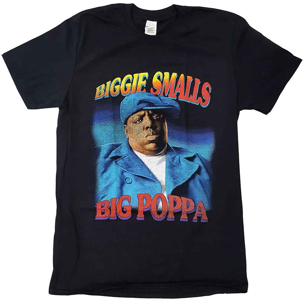 Biggie Smalls Unisex T-Shirt Poppa Black (XXL)