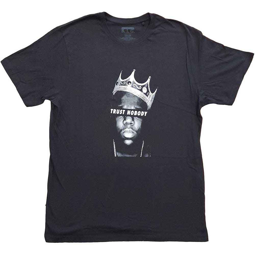 Biggie Smalls Unisex T-Shirt Trust Nobody Black (L)