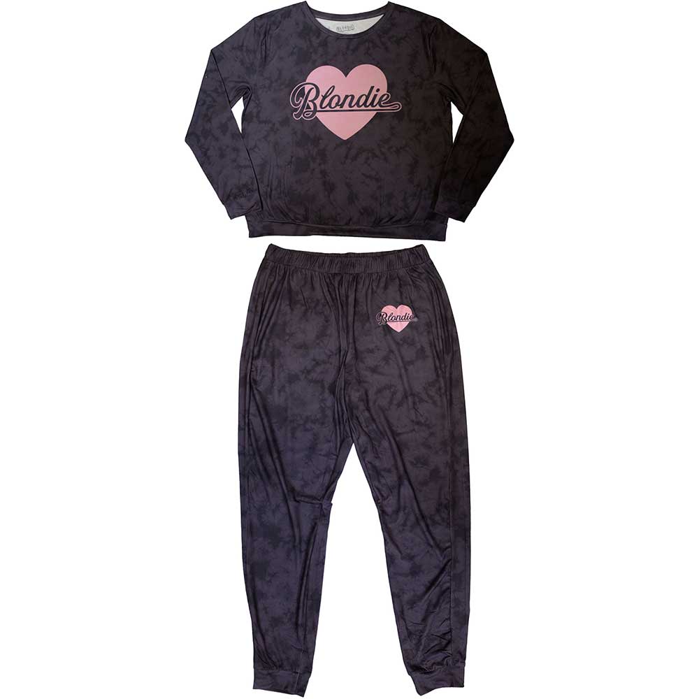 Blondie Ladies Pyjamas Heart Of Glass Purple (XL)