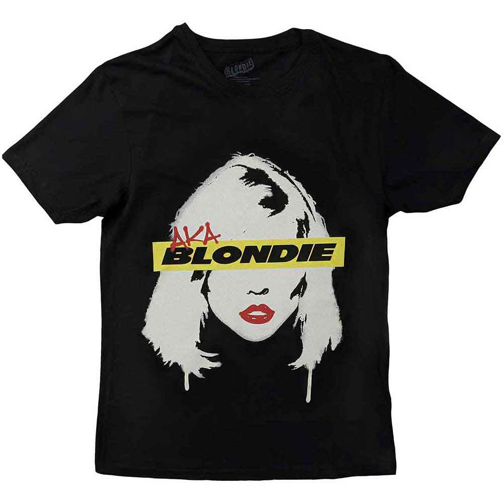 Blondie Unisex T-Shirt AKA Eyestrip Black (L)