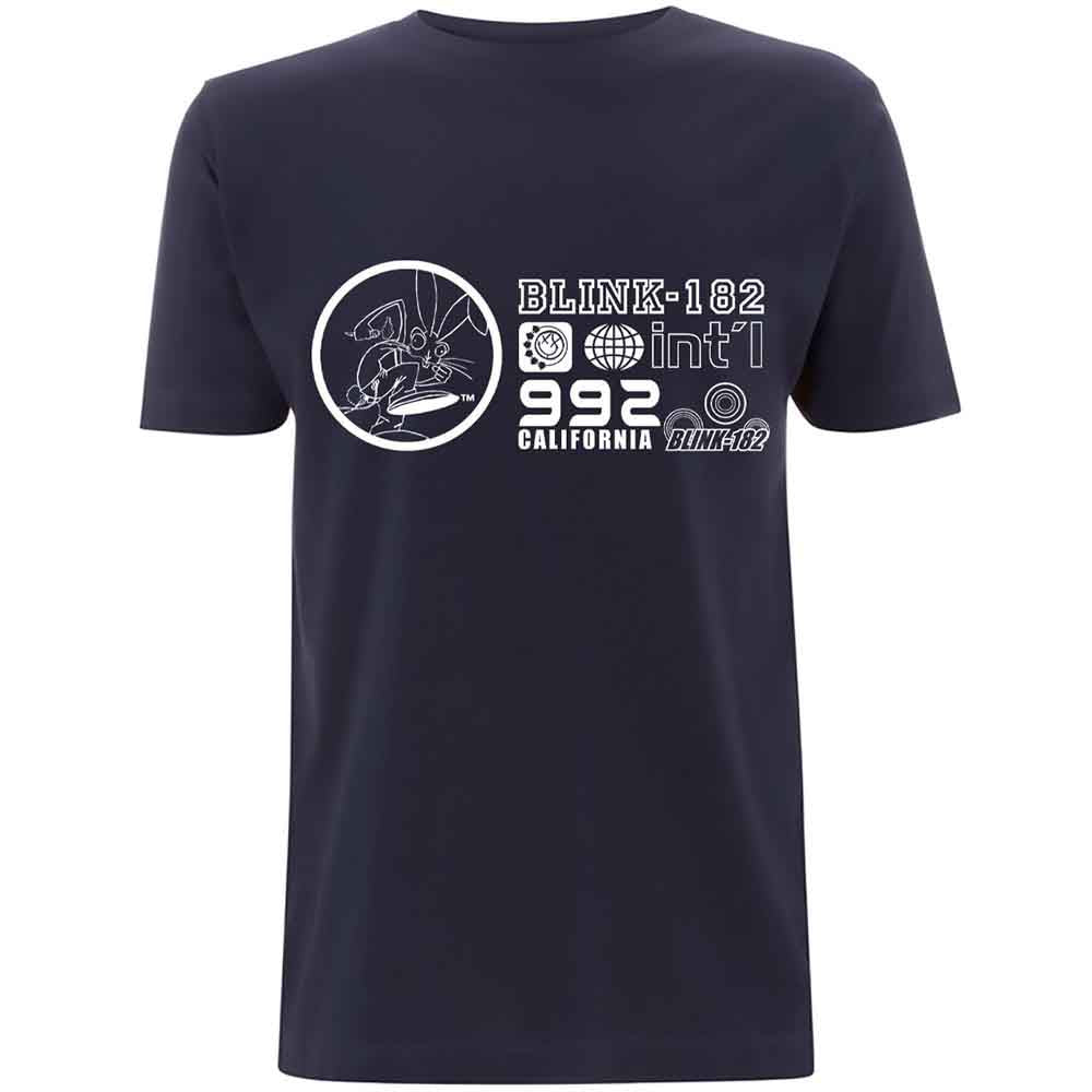 Blink-182 Unisex T-Shirt International Blue (XL)