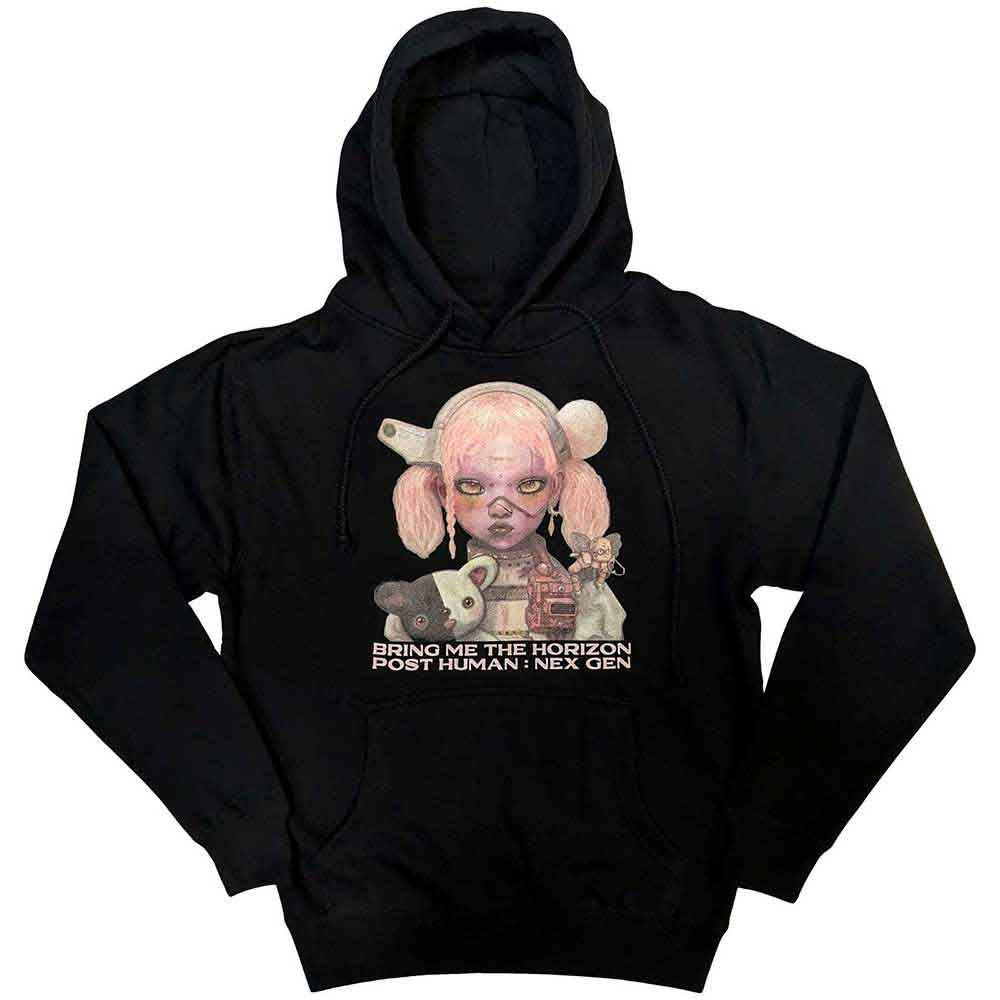 Bring Me The Horizon Unisex Pullover Hoodie Nex Gen Cover Black (XXL)