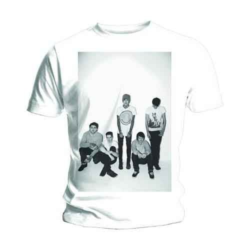 Bring Me The Horizon Men's T-Shirt Group Shot White (XXL)