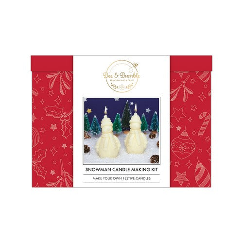 Bee & Bumble Snowman Candle Making Kit