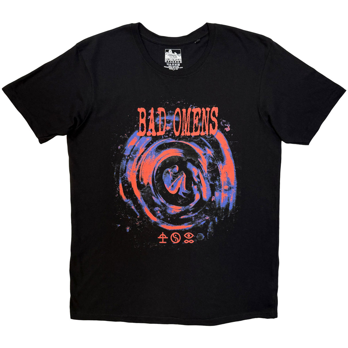 Bad Omens Unisex T-Shirt The Drain Black (S)