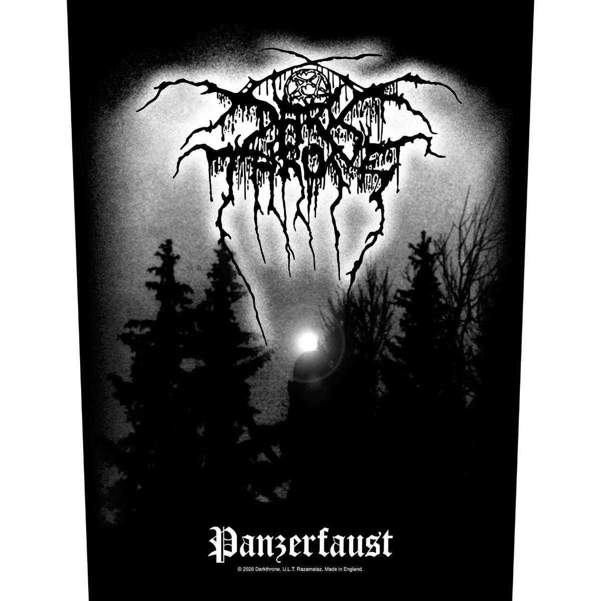 Darkthrone Back Patch - Panzerfaust 30cm x 36cm