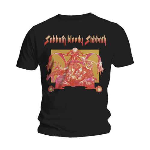 Black Sabbath Men's T-Shirt Sth Bloody Sth Black (S)