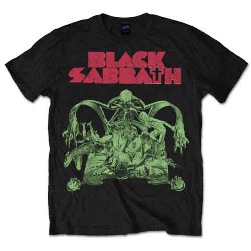 Black Sabbath Men's T-Shirt Sabbath Cut-out Black (XXL)
