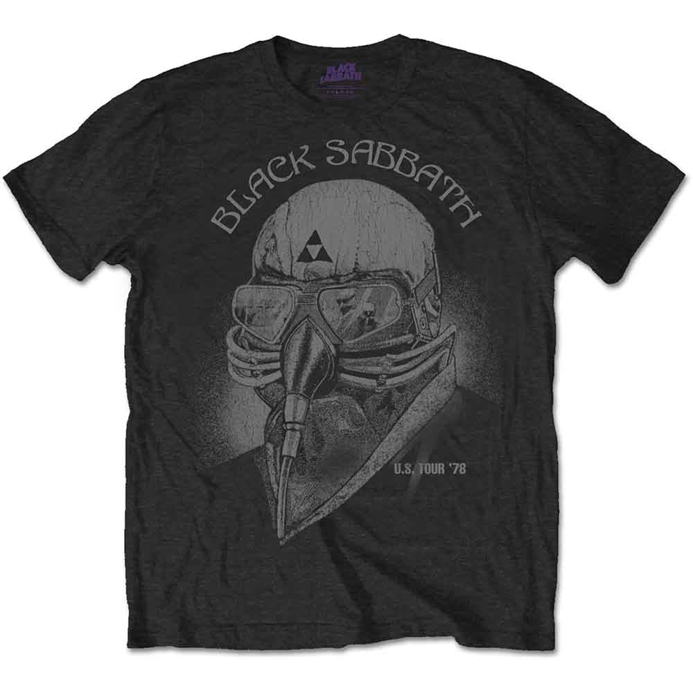 Black Sabbath Men's T-Shirt US Tour 1978 Black (XXL)