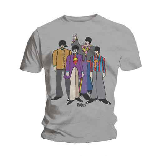 The Beatles Men's T-Shirt Submarine Grey (XL)