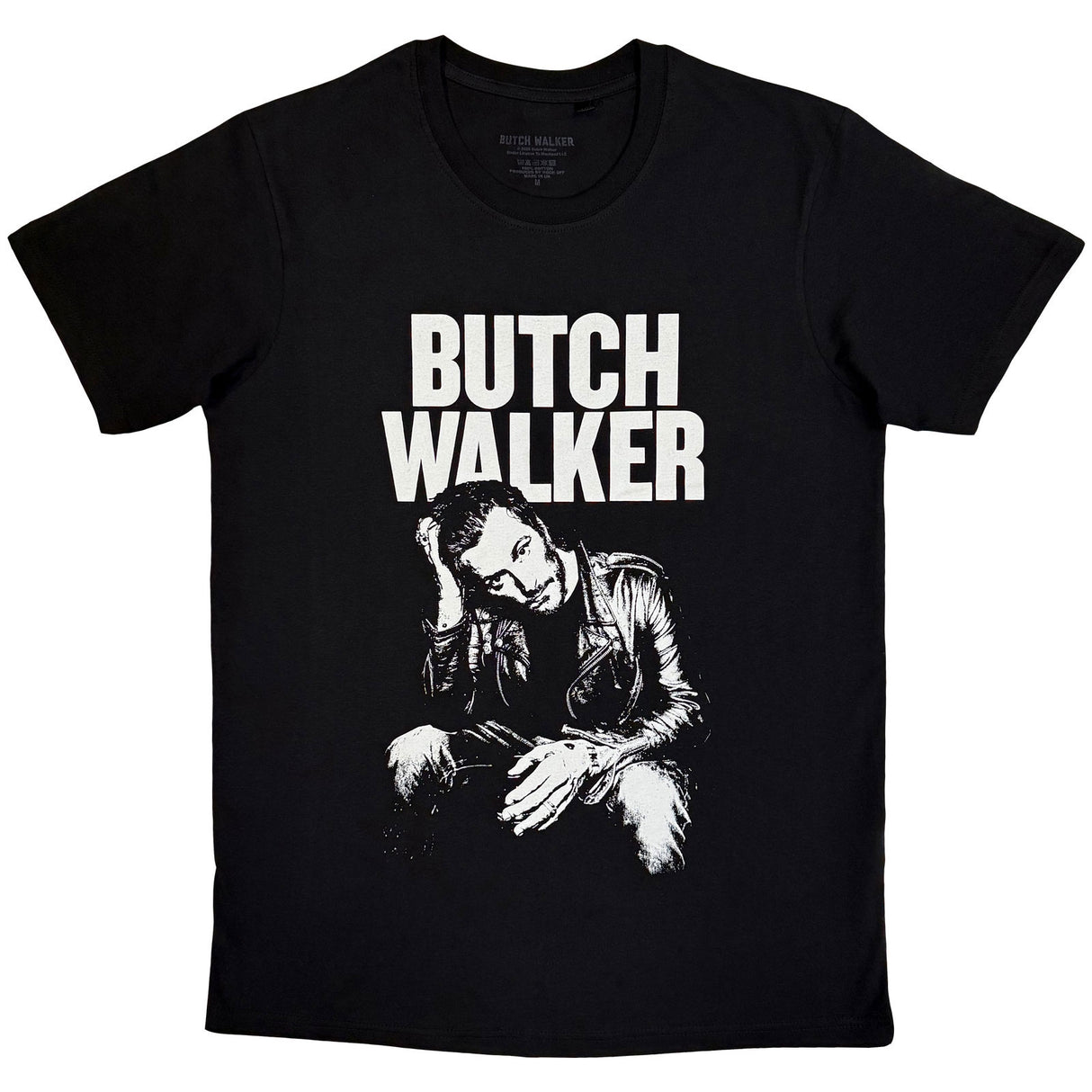 Butch Walker Unisex T-Shirt Contrast Photo Black (L)