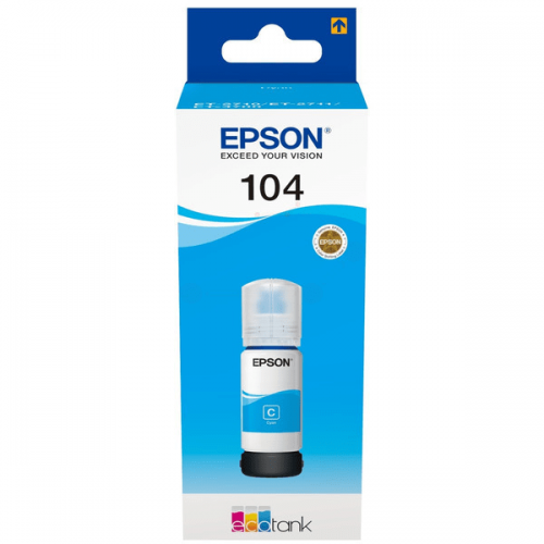 Epson 104 EcoTank Cyan Ink Bottle 70ml