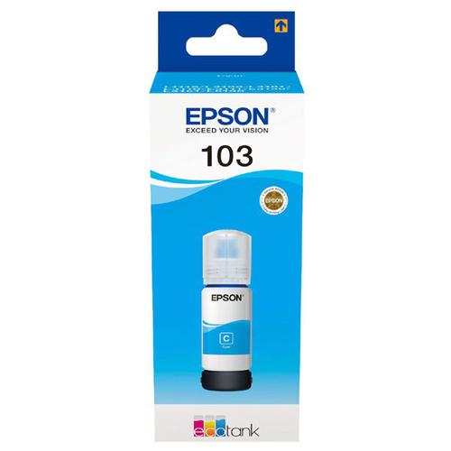 Epson 103 EcoTank Cyan Ink Bottle 70ml