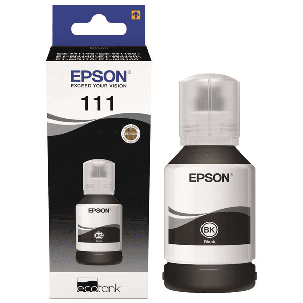 Epson 111 EcoTank Black Ink Bottle 120ml