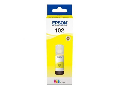 Epson 102 EcoTank Yellow Ink Bottle 70ml