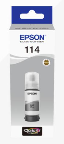 Epson 114 EcoTank Grey Ink Bottle 70ml