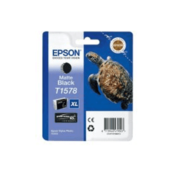 Epson T1578 Turtle Matte Black High Capacity Ink Cartridge 26ml