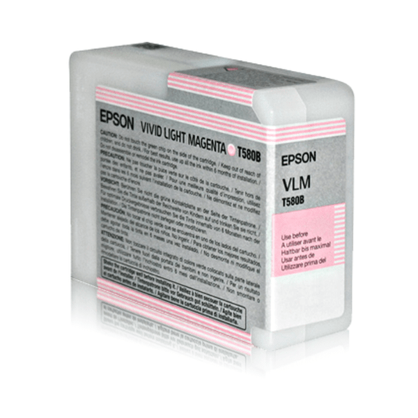 Epson T580B Vivid Light Magenta Ink Cartridge 80ml for Stylus Pro 3880