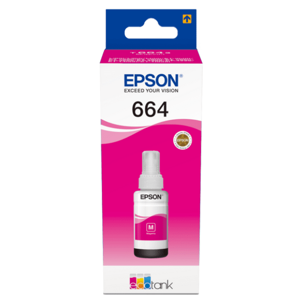 Epson 664 EcoTank Magenta Ink Bottle 70ml