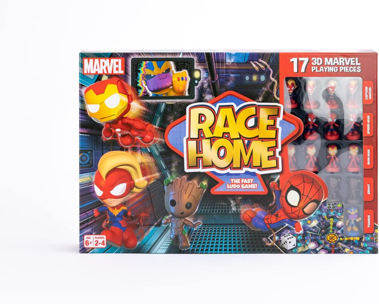 Cartamundi Marvel Avengers Race Home Board Game