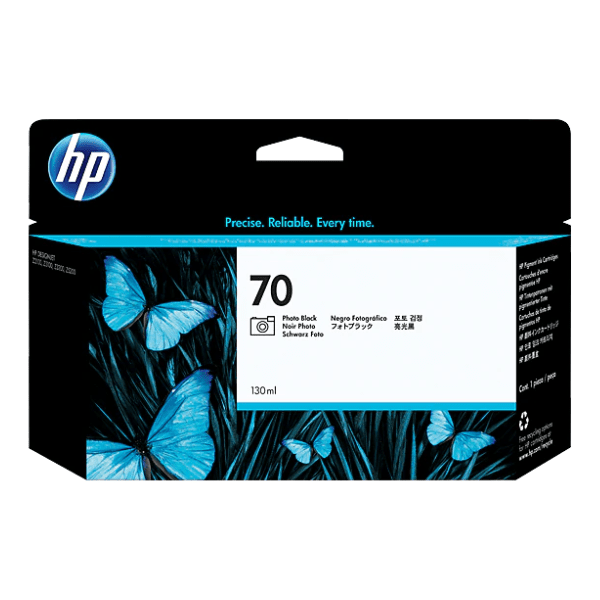 HP 70 Photo Black Ink Cartridge 130ml for HP DesignJet Z2100/Z3100/Z5200
