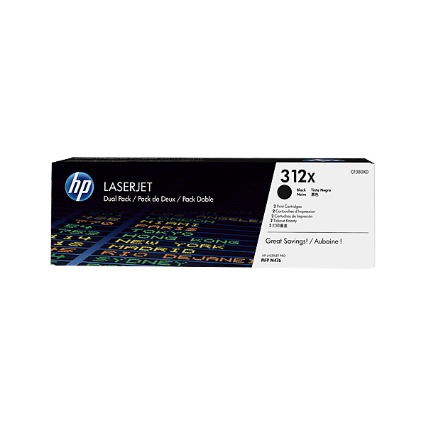 HP 312X Black High Capacity Toner for HP Color LaserJet Pro M476