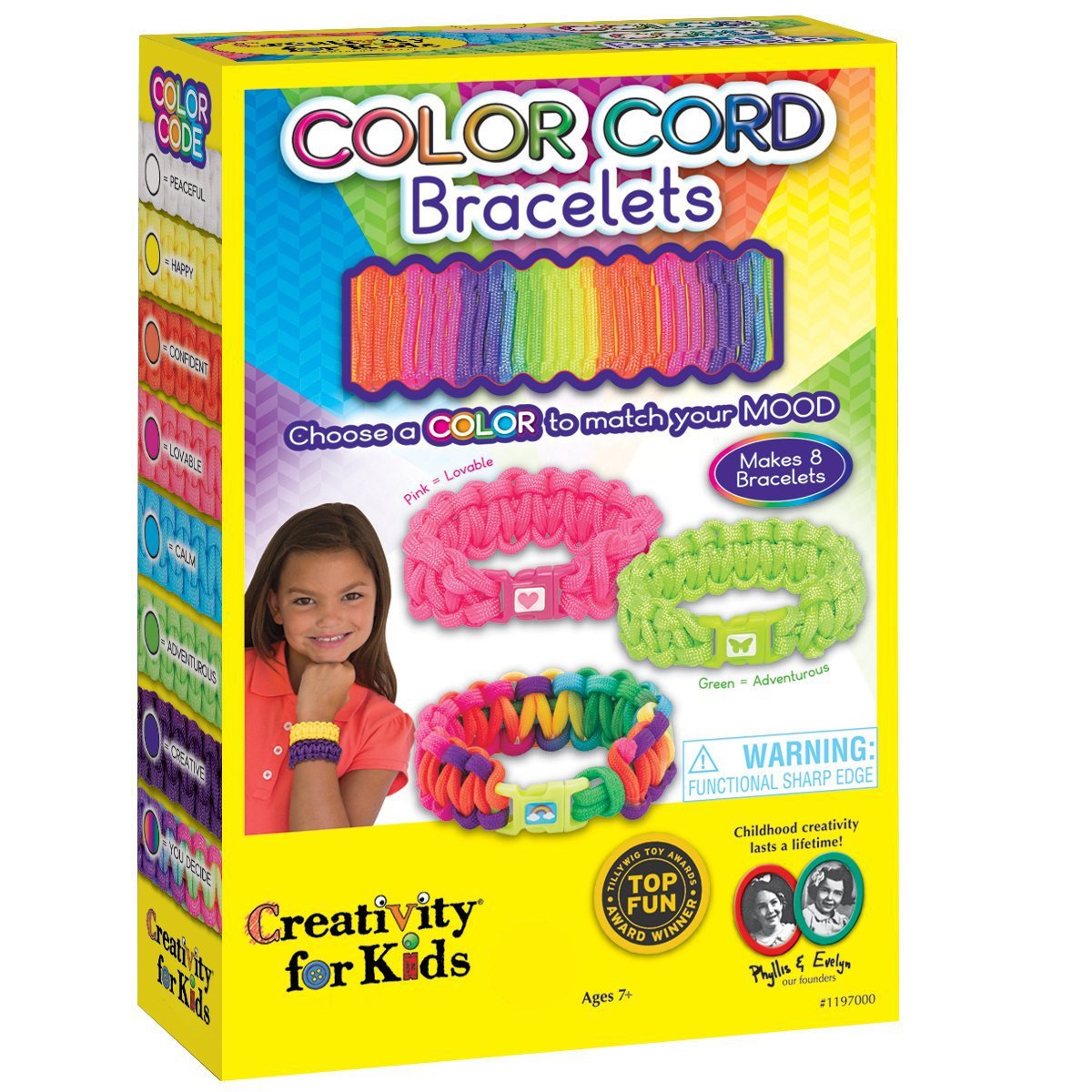 Creativity for Kids Colour Cord Bracelets