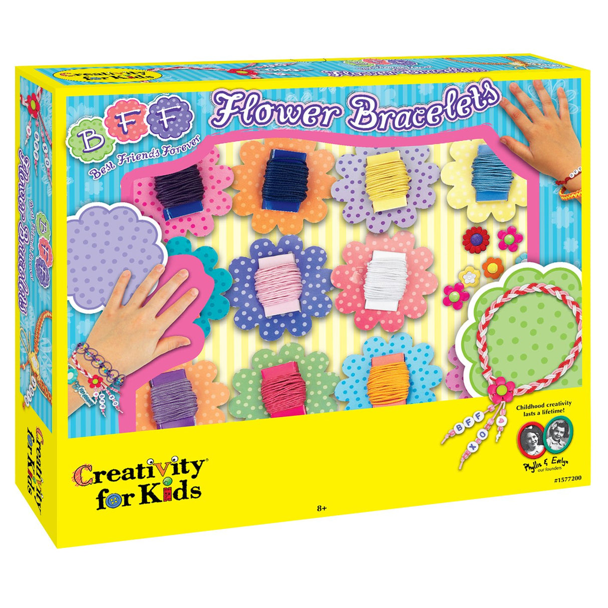 Creativity for Kids Best Friends Forever Flower Bracelets