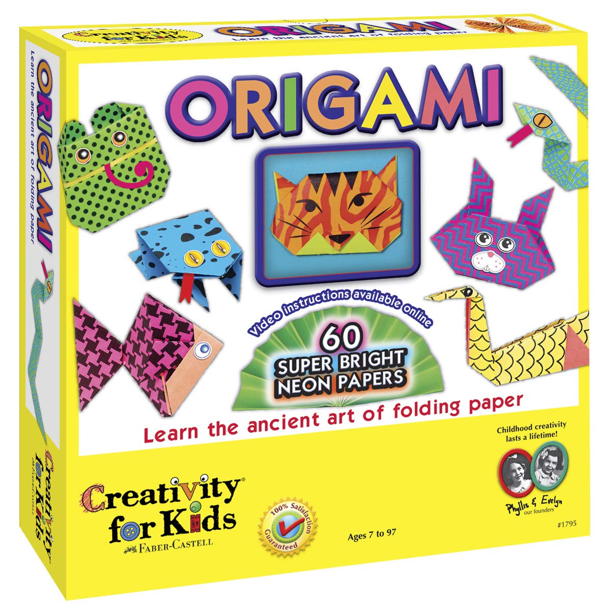 Creativity for Kids Neon Origami