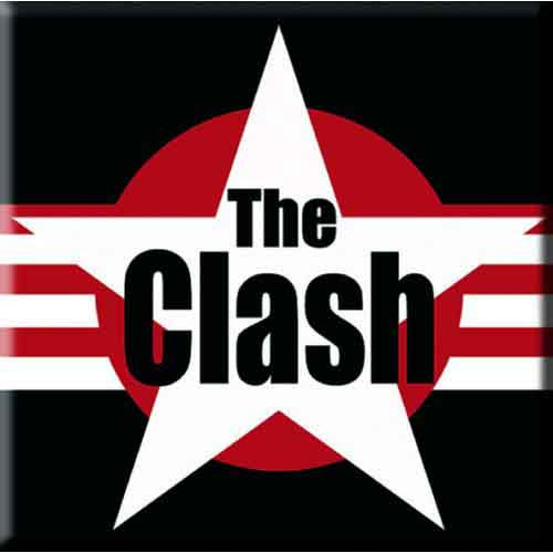 The Clash Fridge Magnet Stars & Stripes