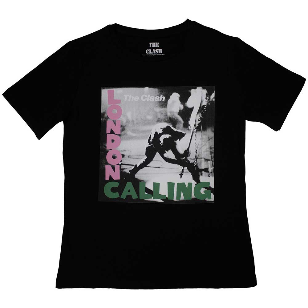 The Clash Ladies T-Shirt London Calling Black (XXL)