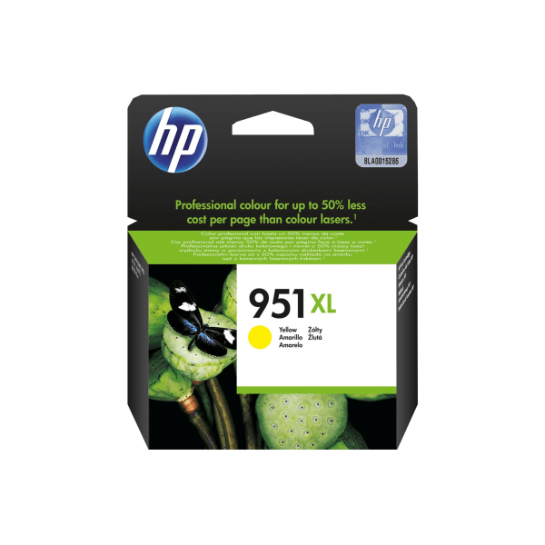 HP 951XL Yellow Standard Capacity Ink Cartridge 17ml for HP OfficeJet Pro 8600