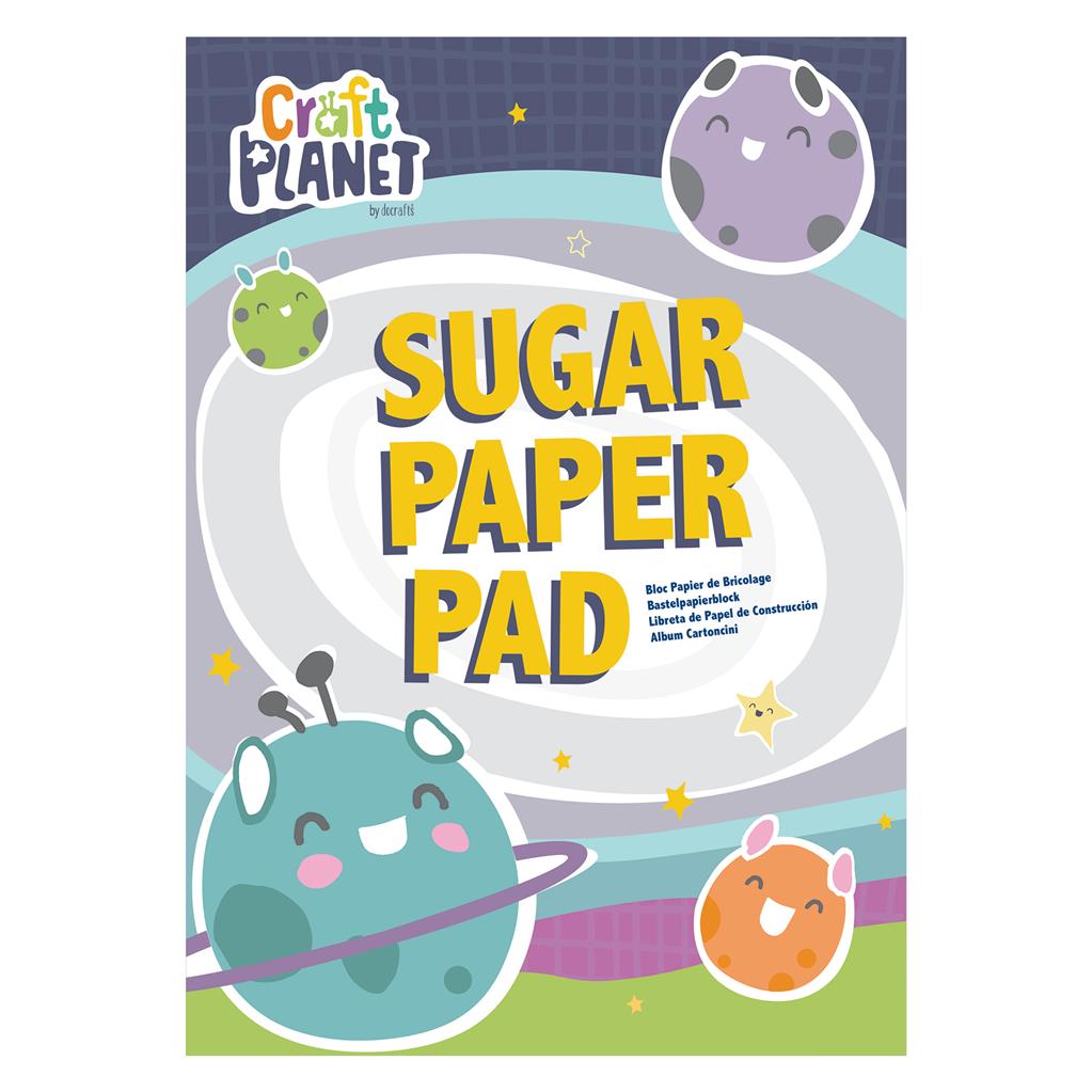 Craft Planet A4 Sugar Paper Pad (100sht)
