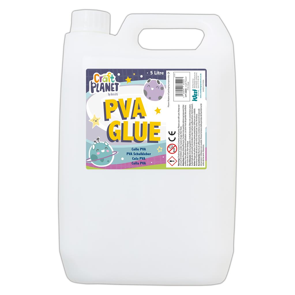 Craft Planet PVA White School Glue 5L