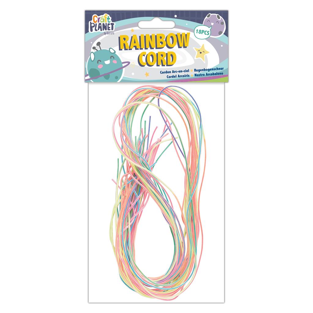 Craft Planet Rainbow Cords - Pastel