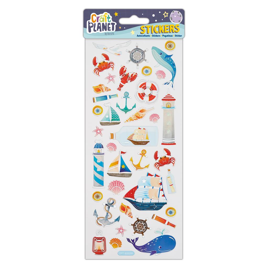Craft Planet Fun Stickers - At Sea