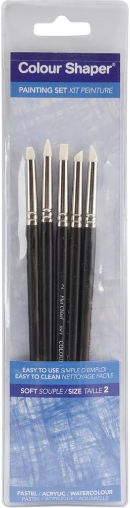 Colour Shaper Soft Painting Set Size 2 (5pk)