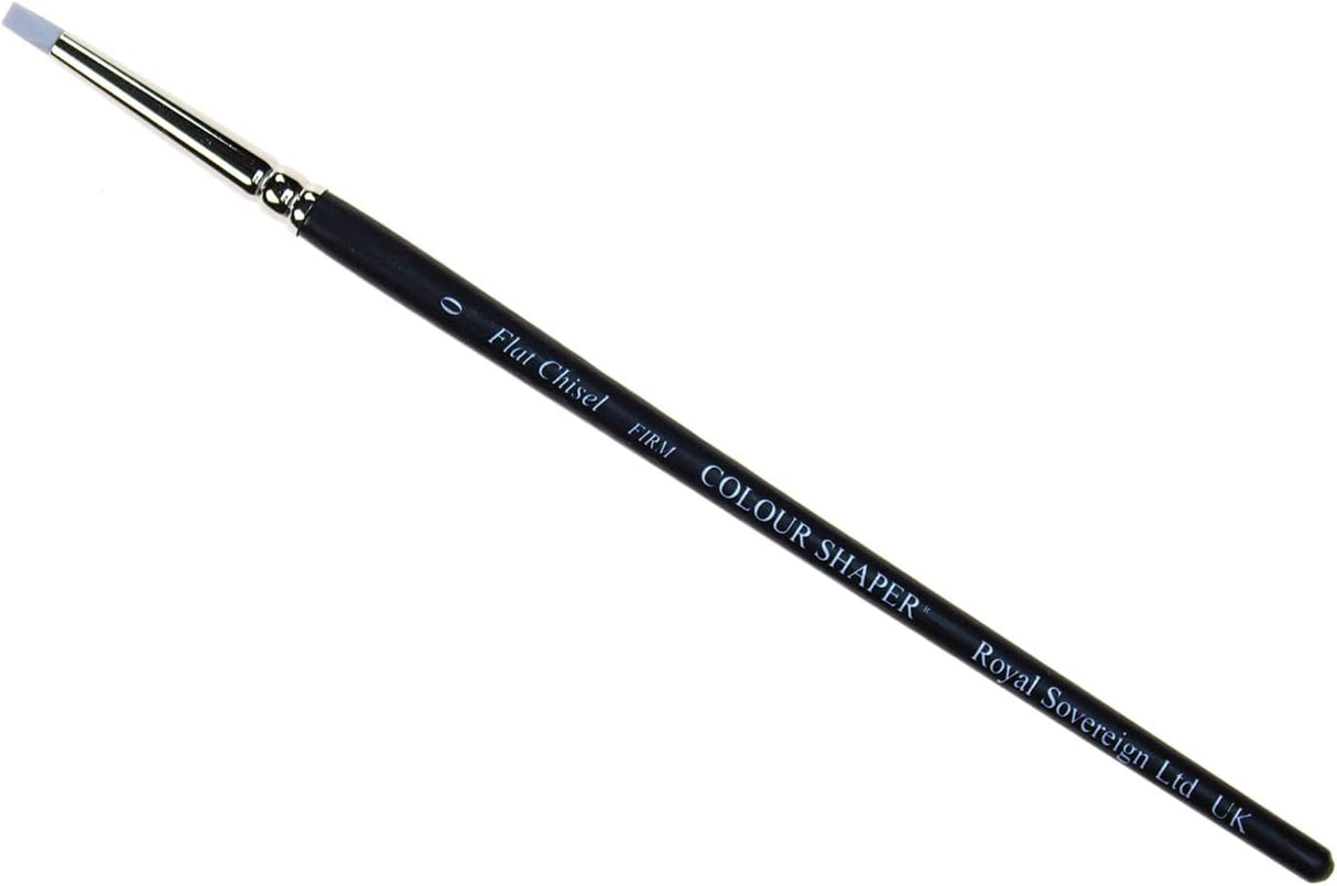 Colour Shaper Flat Chisel Firm Grey Tip Size 0