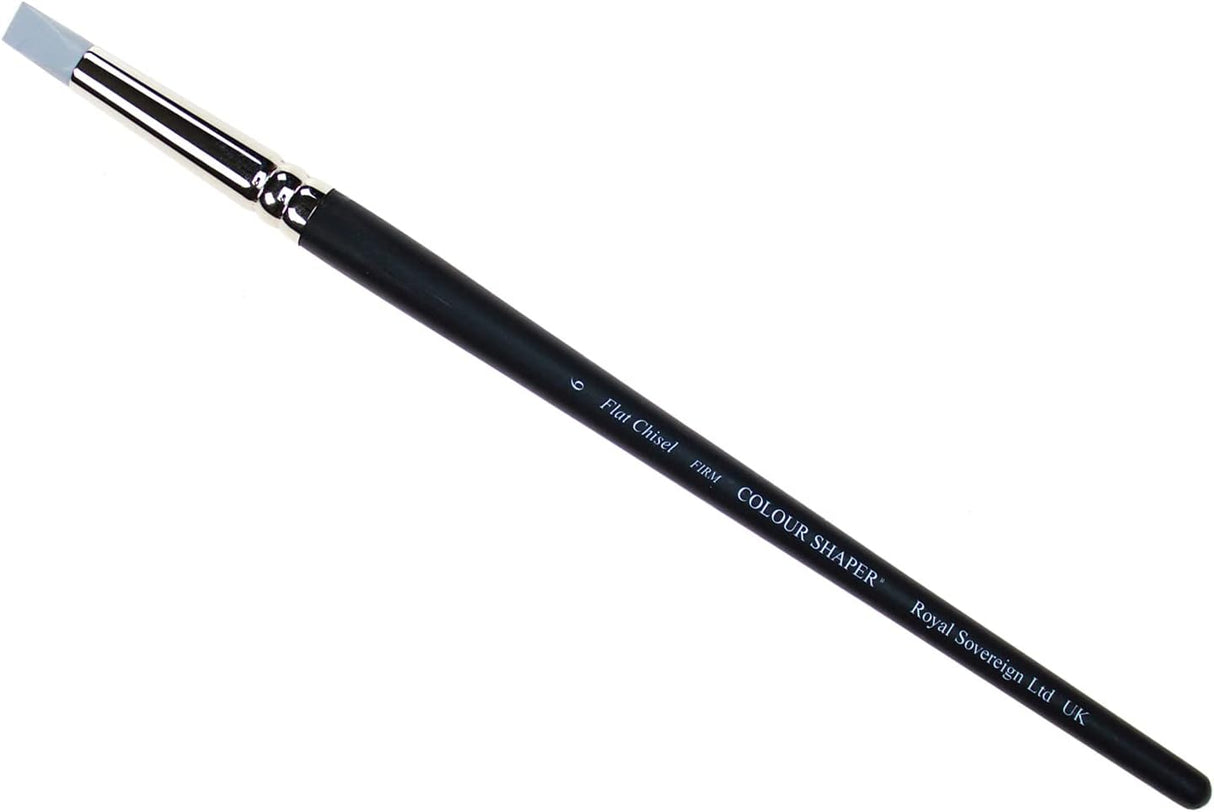 Colour Shaper Flat Chisel Firm Grey Tip Size 6