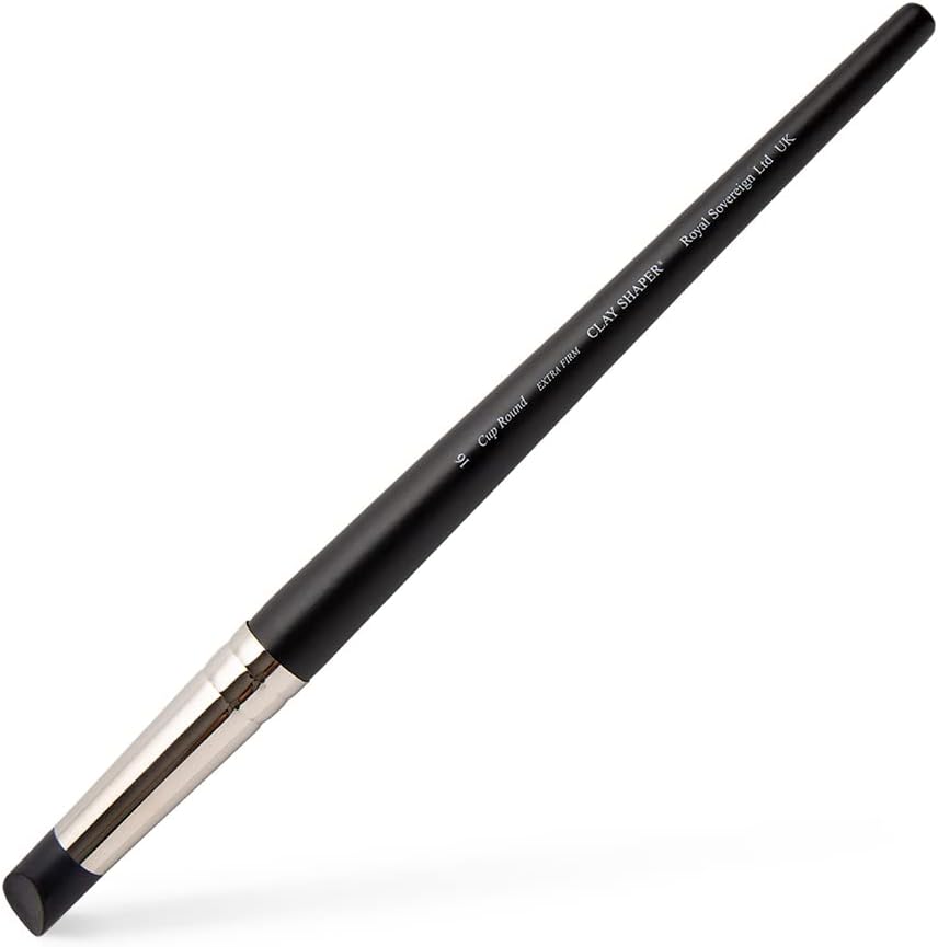 Colour Shaper Cup Round Clay Black Tip Size 16