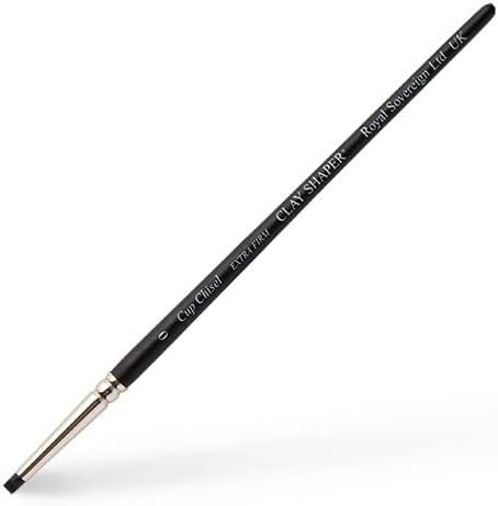 Colour Shaper Cup Chisel Clay Black Tip Size 0