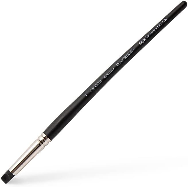 Colour Shaper Cup Chisel Clay Black Tip Size 6