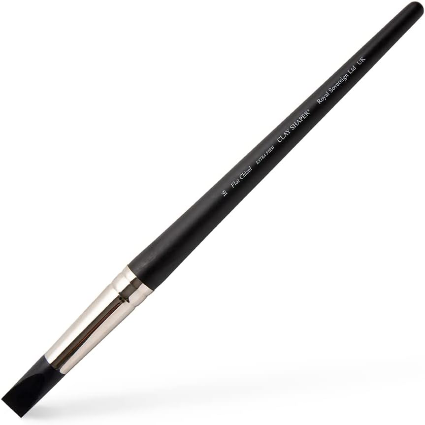 Colour Shaper Flat Chisel Clay Black Tip Size 16
