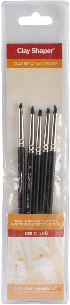 Colour Shaper Clay Shaper Set Size 0 (5pk)