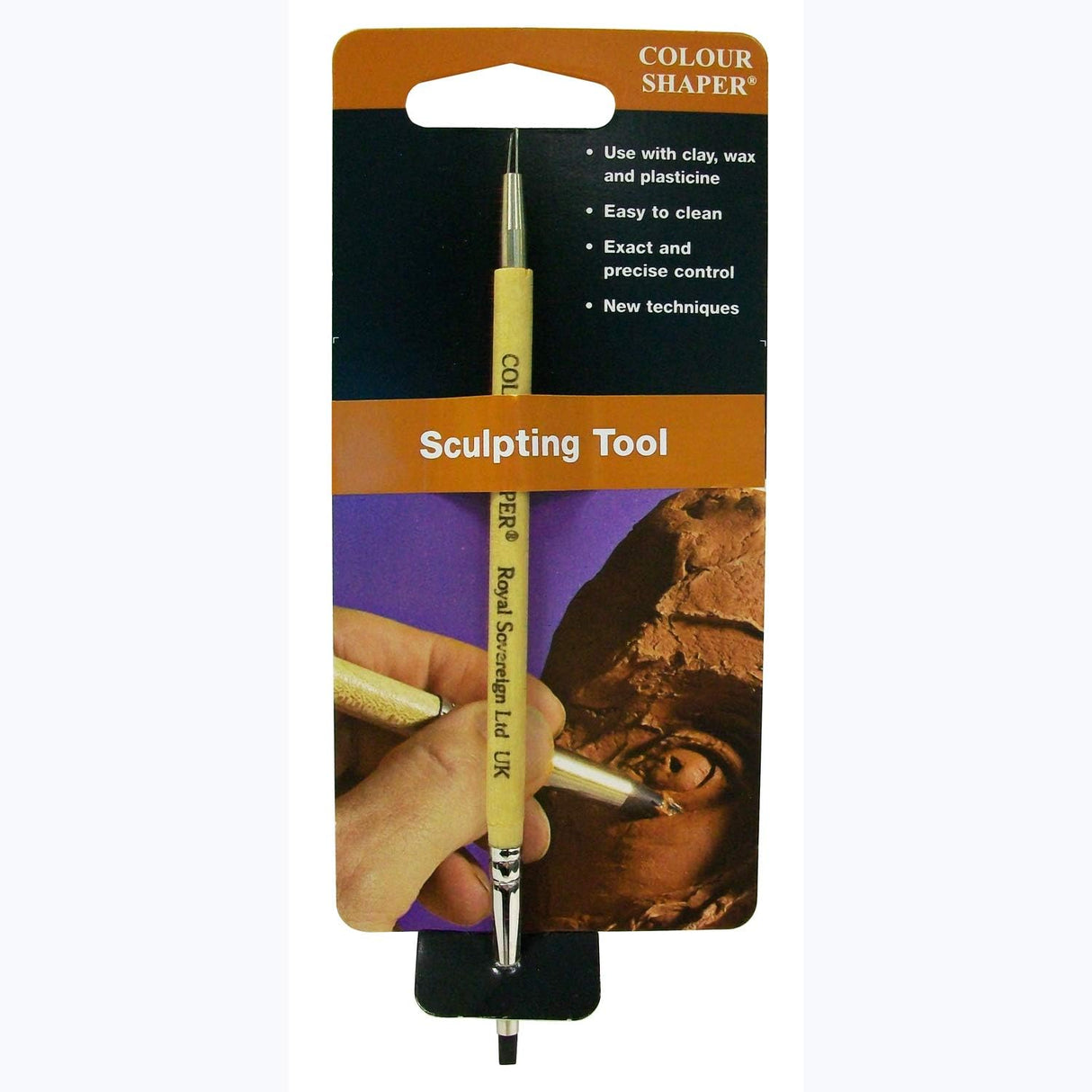 Colour Shaper Double Ended Sculpting Tool Flat Chisel Size 0