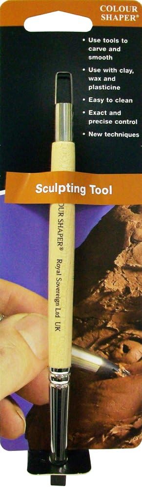 Colour Shaper Double Ended Sculpting Tool Flat Chisel Size 6