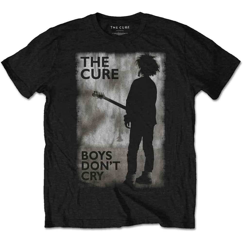The Cure Unisex T-Shirt Boys Don't Cry B & W Black (XXXXXL)