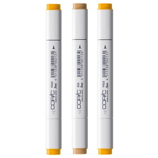 Copic Classic Designer Collection Marker Pen Set - Desert Sand Tints (3pk)