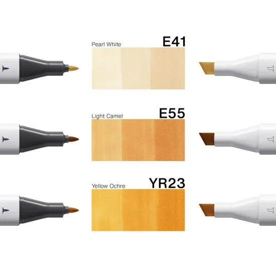 Copic Classic Designer Collection Marker Pen Set - Desert Sand Tints (3pk)