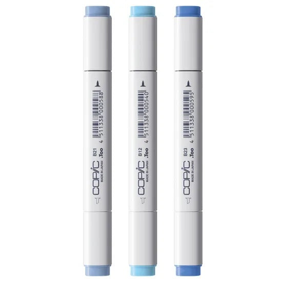 Copic Classic Designer Collection Marker Pen Set - Skyline Tints (3pk)